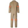 Trade Polycotton Conti Suit - Reflective Arms & Legs - Orange Tape, ALT-11011