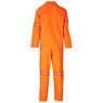 Trade Polycotton Conti Suit - Reflective Arms & Legs - Orange Tape, ALT-11011