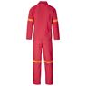 Trade Polycotton Conti Suit - Reflective Arms & Legs - Orange Tape, ALT-11011