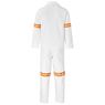 Trade Polycotton Conti Suit - Reflective Arms & Legs - Orange Tape, ALT-11011