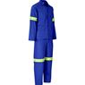 Trade Polycotton Conti Suit - Reflective Arms & Legs - Yellow Tape, ALT-11010