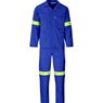 Trade Polycotton Conti Suit - Reflective Arms & Legs - Yellow Tape, ALT-1105