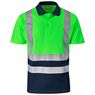 Surveyor Two-Tone Hi-Viz Reflective Golf Shirt, ALT-1402