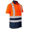 Surveyor Two-Tone Hi-Viz Reflective Golf Shirt, ALT-1402