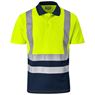 Surveyor Two-Tone Hi-Viz Reflective Golf Shirt, ALT-1402