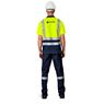 Surveyor Two-Tone Hi-Viz Reflective Golf Shirt, ALT-1402