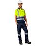 Surveyor Two-Tone Hi-Viz Reflective Golf Shirt, ALT-1402