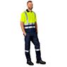 Surveyor Two-Tone Hi-Viz Reflective Golf Shirt, ALT-1402