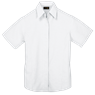 Oxford Blouse Short Sleeve Ladies, LL-OX