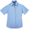 Oxford Blouse Short Sleeve Ladies, LL-OX