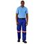 Site Premium Polycotton Pants - Reflective Legs - Orange Tape, ALT-11132