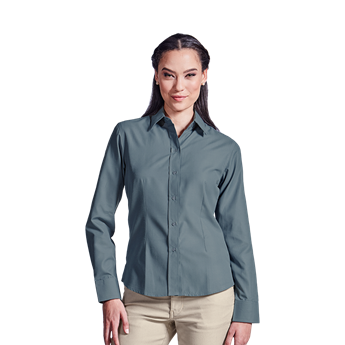 Ladies Easy Care Blouse Long Sleeve, LLL-EAS