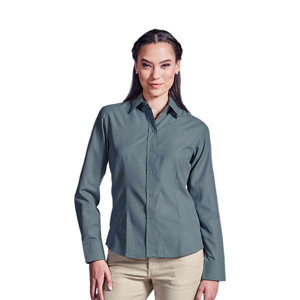 Ladies Easy Care Blouse Long Sleeve, LLL-EAS