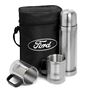 Admiral Stainless Steel Vacuum Flask & Mug Set, FLASK-808