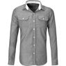 Mens Long Sleeve Windsor Shirt, BAS-7768