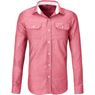 Mens Long Sleeve Windsor Shirt, BAS-7768