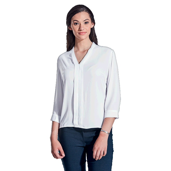 Ladies Tulip Blouse | Blue Chip Branding