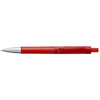 Ballpoint Pen With Transparent Coloured Barrel, BP7985