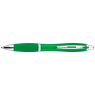 Curved Design Ballpoint Pen With Coloured Barrel, BP30151