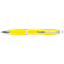 Curved Design Ballpoint Pen With Coloured Barrel, BP30151