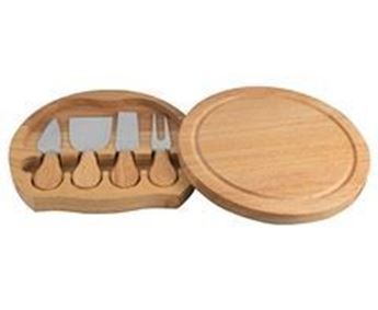 Chateau Cheese Board & Knife Set, P2485