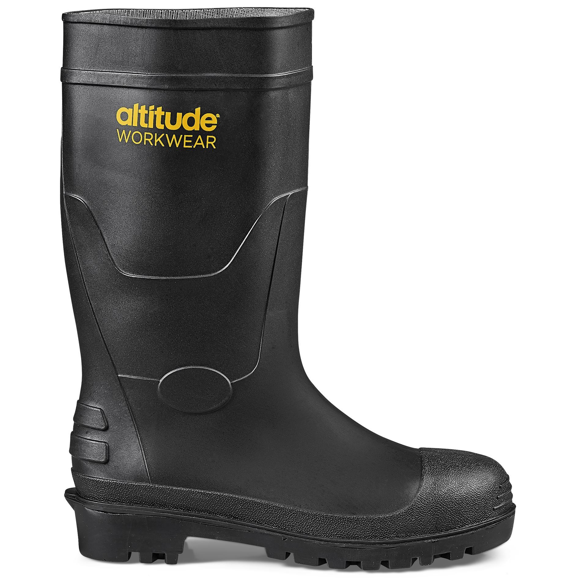 Gumboot with best sale steel toe