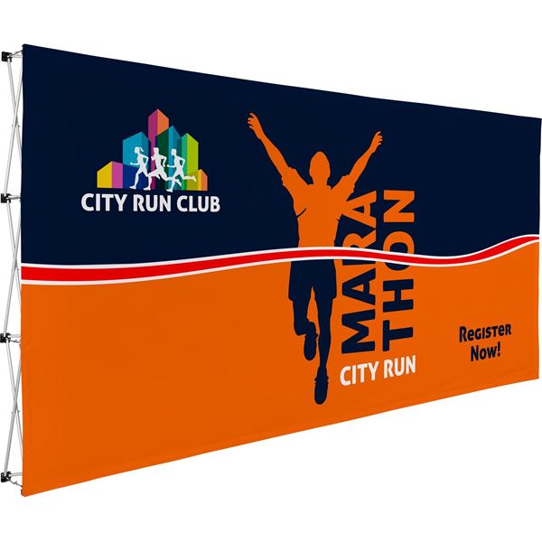 Legend Straight Banner Wall 4.45M X 2.25M, DISPLAY-3070