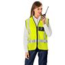 Airport Hi-Viz Reflective Full Zip Vest, ALT-1202