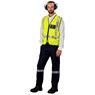 Airport Hi-Viz Reflective Full Zip Vest, ALT-1202