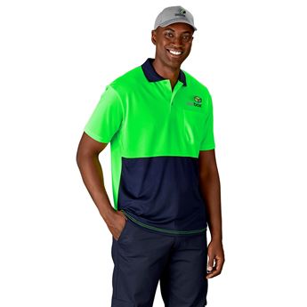 Inspector Two-Tone Hi-Viz Golf Shirt, ALT-1401