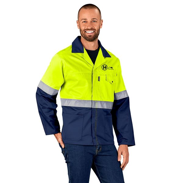 Traffic Premium Two-Tone Hi-Viz Reflective Jacket, ALT-1109