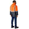 Hazard Padded Two-Tone Hi-Viz Reflective Jacket, ALT-1701