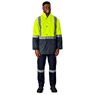 Hazard Padded Two-Tone Hi-Viz Reflective Jacket, ALT-1701