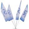 Champion Sublimated 4-Flag Fountain 5M - Medium, DISPLAY-1035