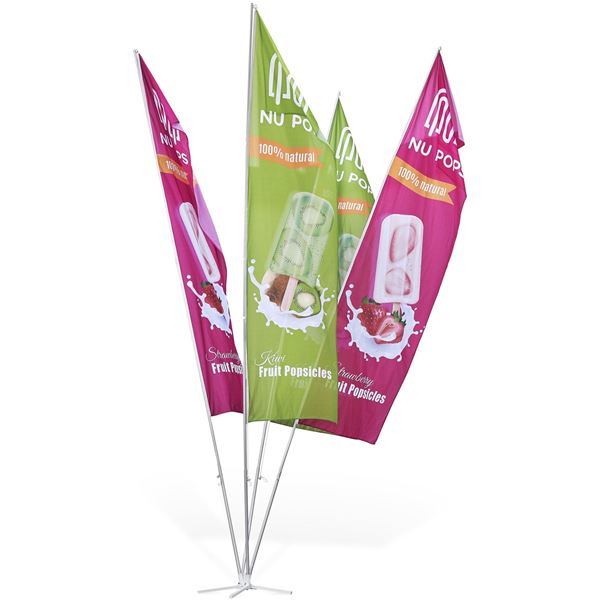 Legend Sublimated 4-Flag Fountain 6M - Large, DISPLAY-1025