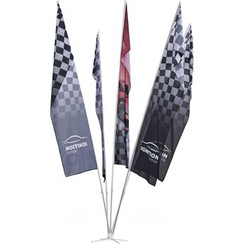 Legend Sublimated 5-Flag Fountain 6M - Large, DISPLAY-1030