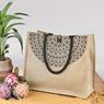 Okiyo Kashira Jute Tote, BAG-4690