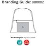 Drawstring Sport Bag With Zip Pocket - 210D, BB0002