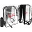 Sebbe Transparent Back Pack 1col Print+Free Bottle, BAG1107