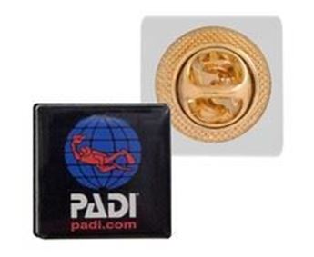 Lapel Badge Pin Clip - STD Size (30mm X 30mm), LAPEL-P_30x30Sq