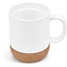 Serendipio Sienna Cork & Ceramic Sublimation Coffee Mug - 340ml, DR-SD-201-B