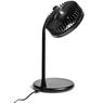 Light Breeze Led Ring Light Desk Fan, MT-AM-376-B