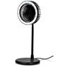 Light Breeze Led Ring Light Desk Fan, MT-AM-376-B