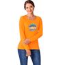 Ladies Long Sleeve Portland T-Shirt, BAS-7750