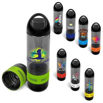 Bandit Tritan Water Bottle & Bluetooth Speaker - 500ml, GF-AM-628-B