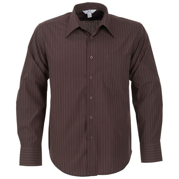 Mens Long Sleeve Manhattan Striped Shirt, BIZ-3624