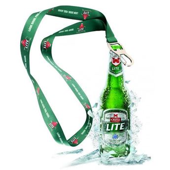 Key Fob Polyester Bottle opener lanyard Full col, LAN021BA