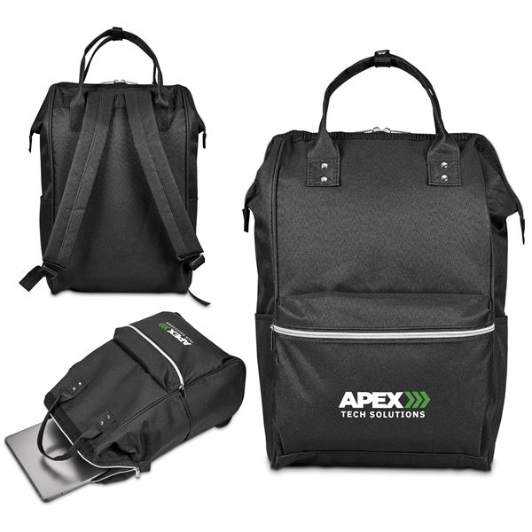 Arlo Tech Backpack, BGAM385B Blue Chip Branding