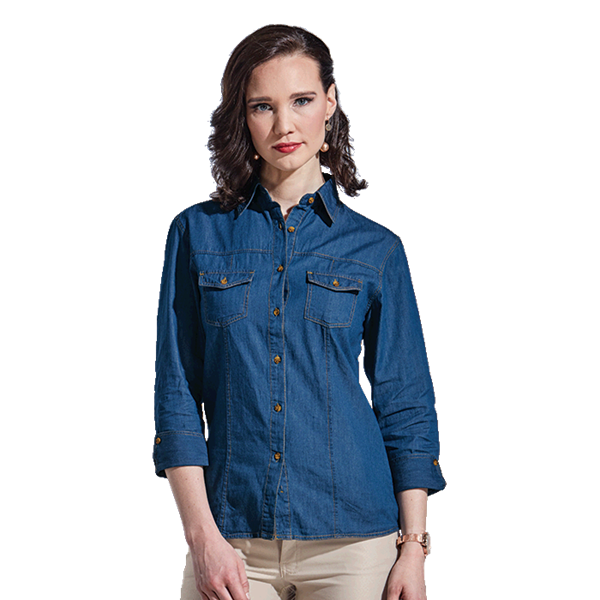 Denver Denim Blouse Ladies, LL-DENV