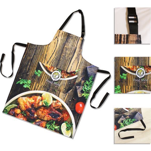 Cress Full Colour Sublimation Apron, KITCH103